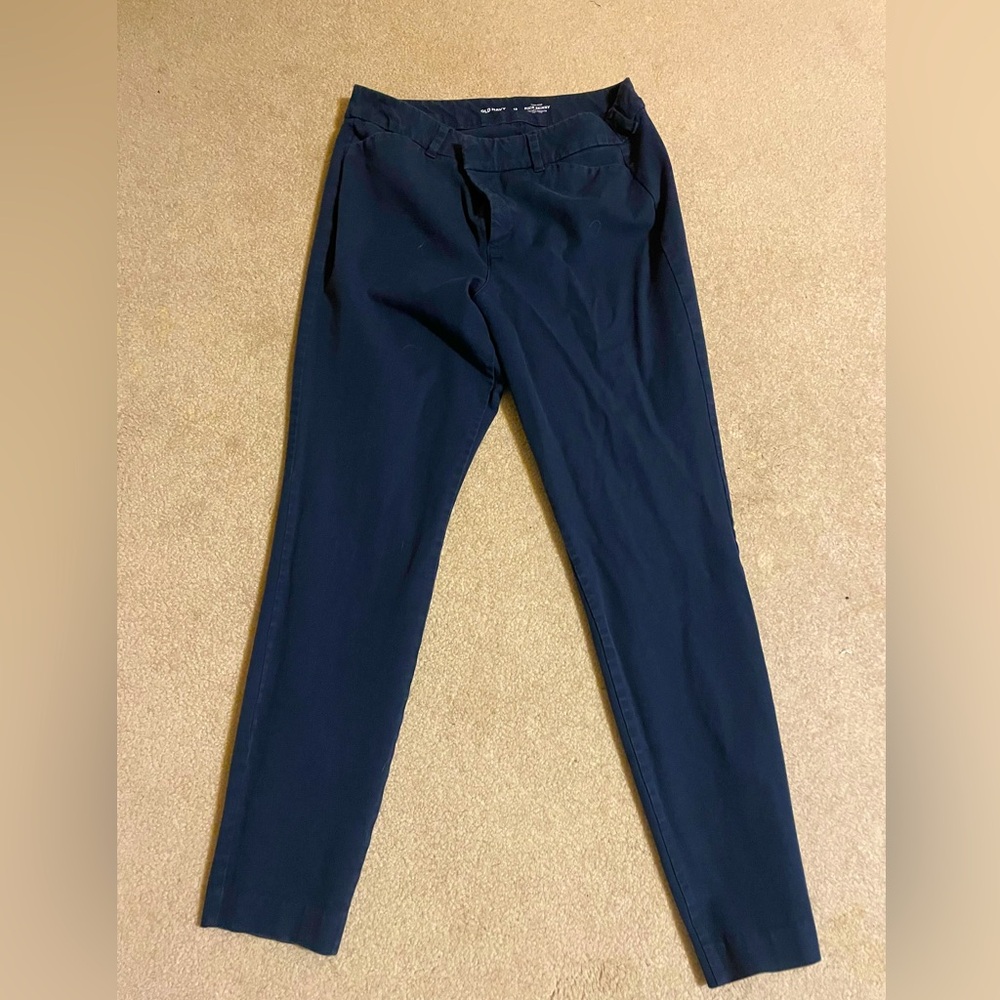 Old Navy Dark Blue Pixie Skinny Pants